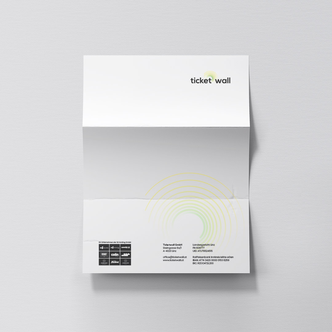 Ticketwall GmbH - Briefpapier