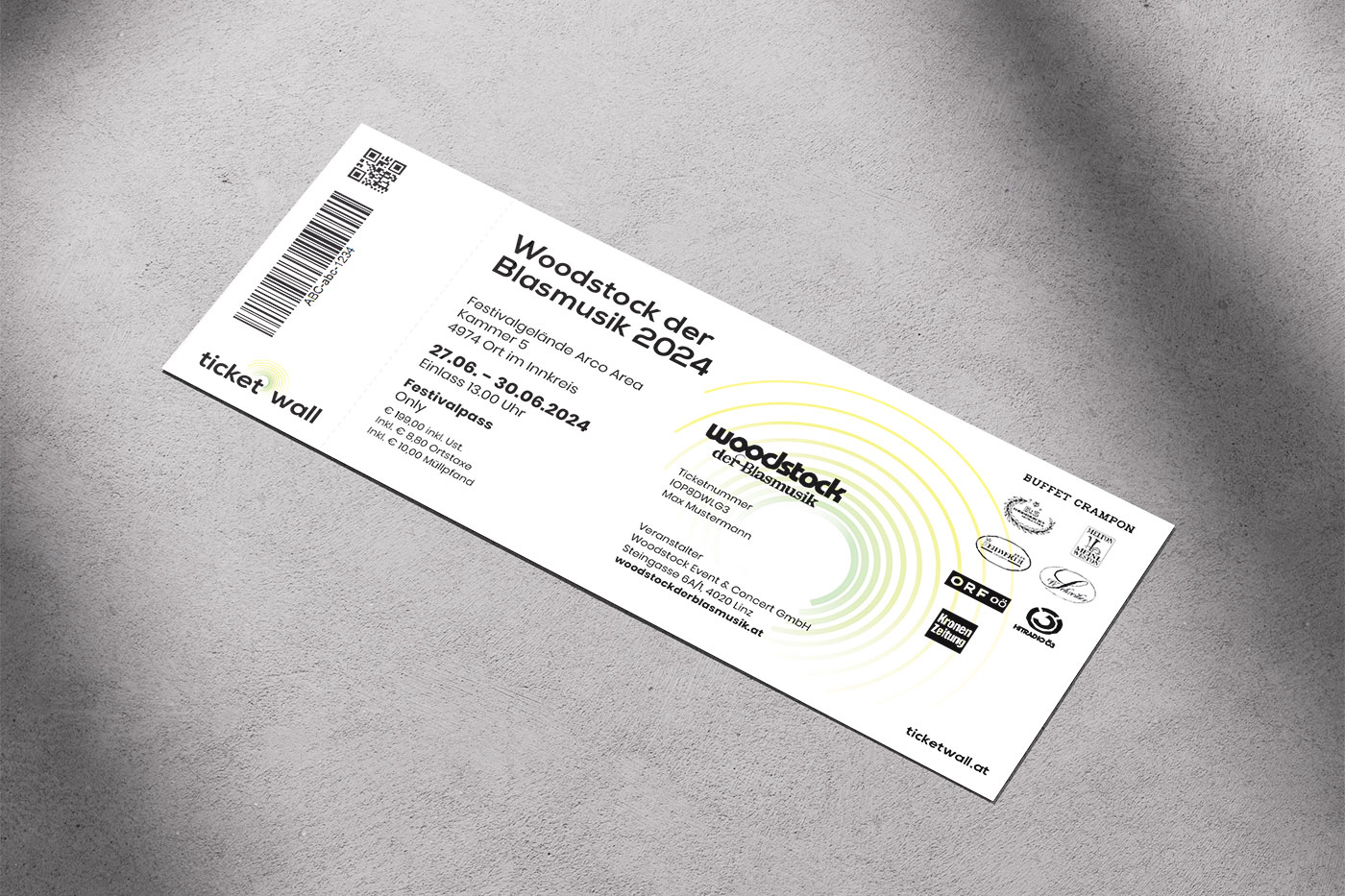 Ticketwall GmbH - Ticketdesign